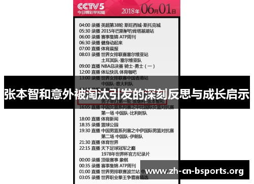 张本智和意外被淘汰引发的深刻反思与成长启示
