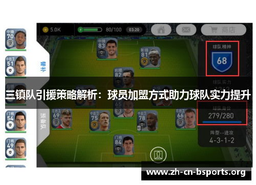 三镇队引援策略解析:球员加盟方式助力球队实力提升 三镇队引援策略解析:球员加盟方式助力球队实力提升